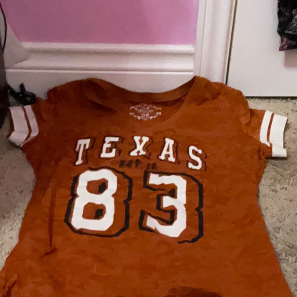 For her Texas shirt
